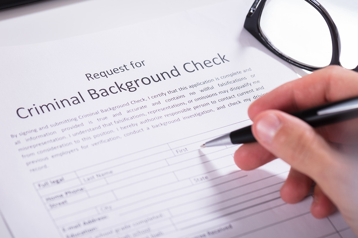 Criminal background check