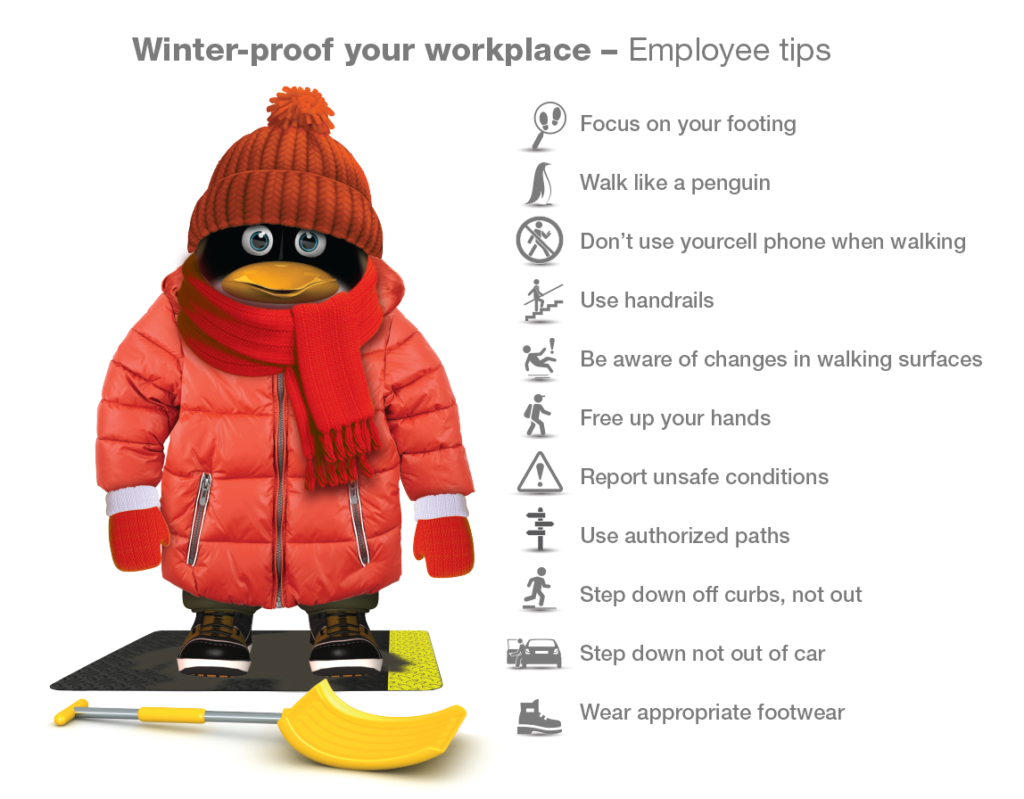 Tips to winter-proof your workplace