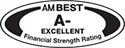 This company was issued a secure rating by the A.M. Best Company, click for additional details