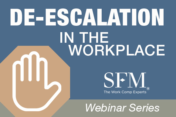 View the "De-escalation in the workplace" webinar