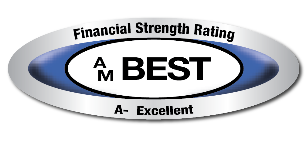 This company was issued a secure rating by the A.M. Best Company, click for additional details