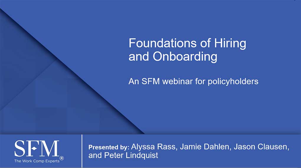 Foundations of Hiring and Onboarding webinar still shot