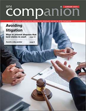 January 2023 Companion magazine for policyholders of SFM