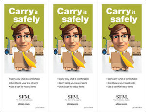 Carry it safely envelope stuffer