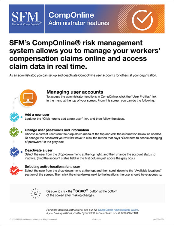 CompOnline administrator cheat sheet