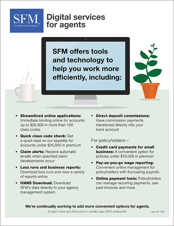 Digital services for agents