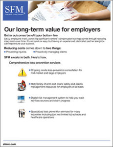 Our long-term value for employers handout