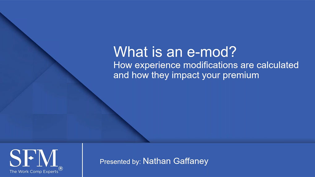 What is an e-mod? webinar still shot