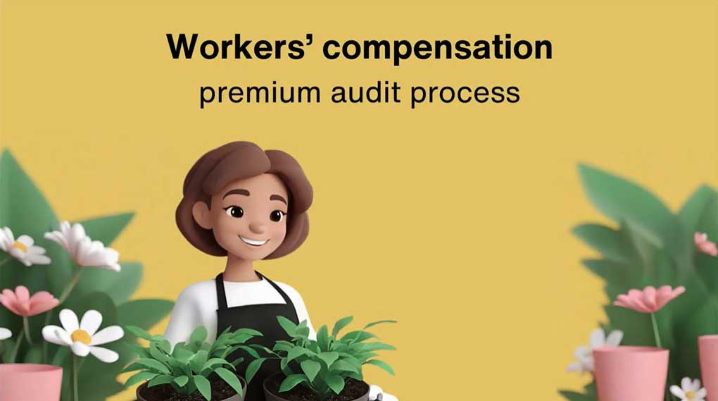 The workers' compensation premium audit process using the MyPayroll portal video still shot