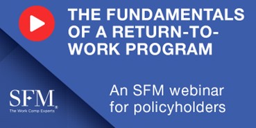 The Fundamentals of a Return-to-Work Program webinar