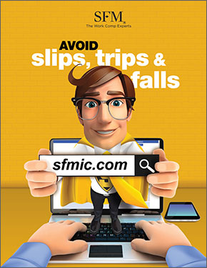 Avoid slips, trips and falls packet