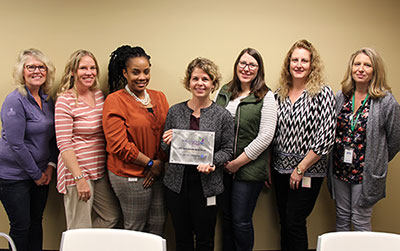 SFM wellness committee receives award